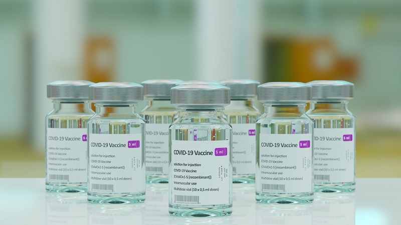 image of vials of the COVID-19 vaccine via Unsplash