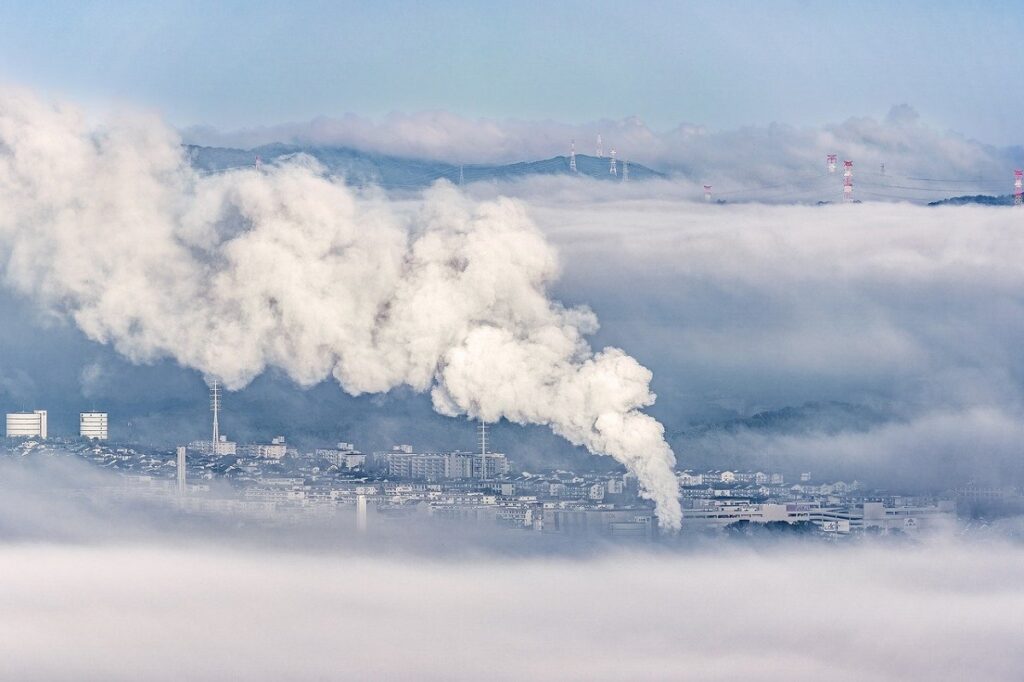 climate change pollution smoke environment air quality free image via Unsplash