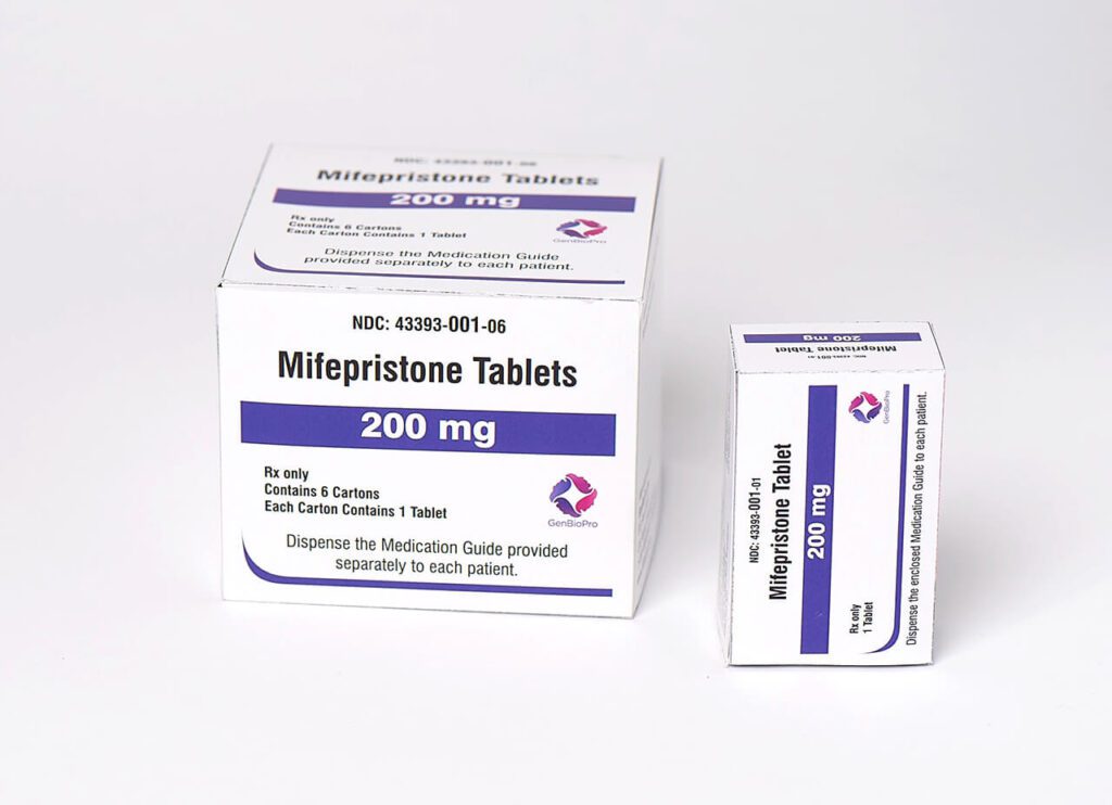 generic mifepristone manufactured by GenBioPro