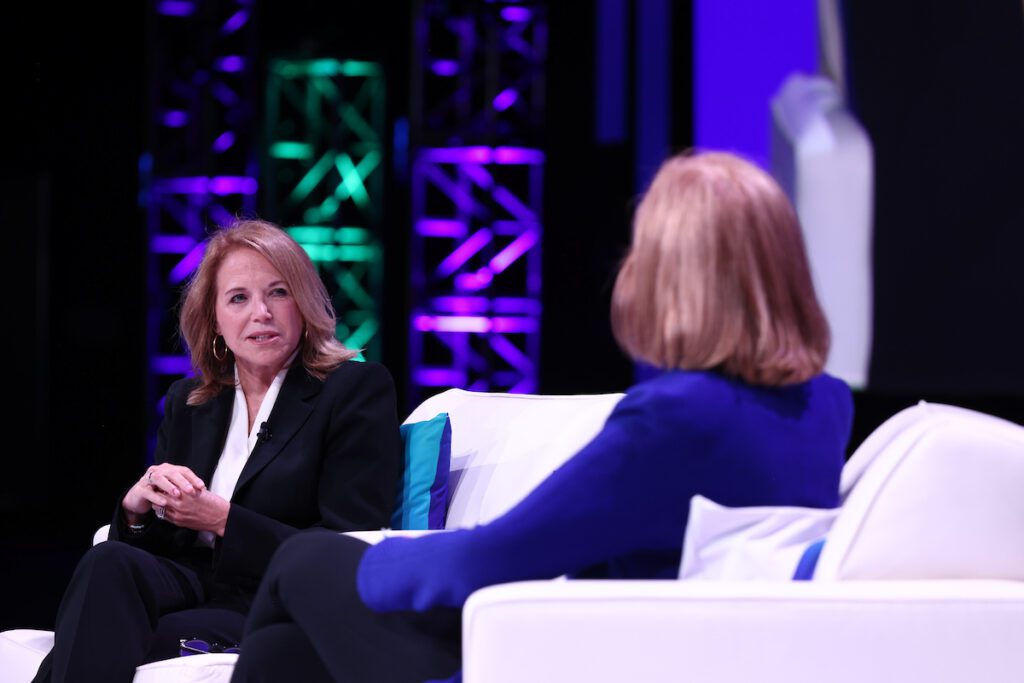 Katie Couric at the 2023 BIO International Convention