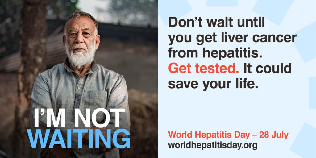 World Hepatitis Day and the importance of getting tested for hepatitis