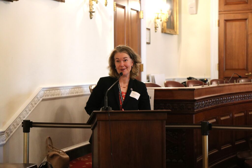 Health & Human Services Assistant Secretary for Preparedness and Response (ASPR) Dawn O'Connell at BIO's reception celebrating the 20th anniversary of Project BioShield on May 8 on Capitol Hill.