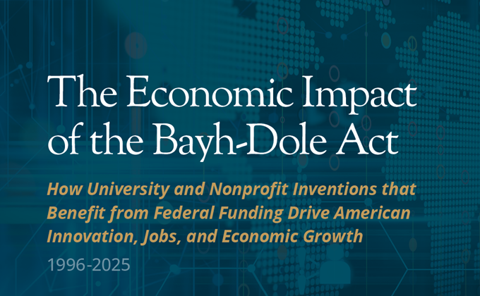 Bayh-Dole Act’s benefits include $3 trillion in U.S. output, report finds