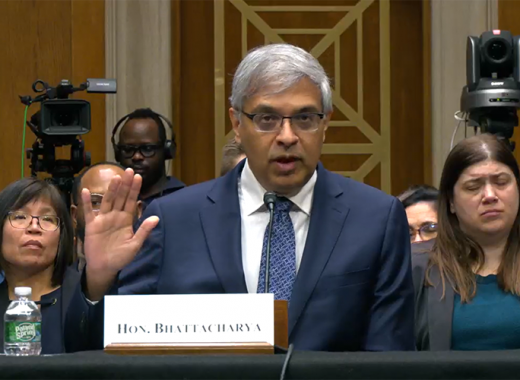 NIH DIrector Jay Bhattacharya