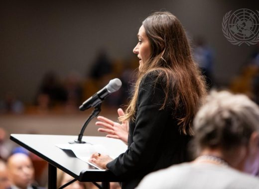 Gabriella Balasa, AMR Survivor, addresses the high-level meeting on antimicrobial resistance (AMR).  "This disease [cystic fibrosis] makes me highly susceptible to infections, and I'm running out of antibiotics to treat it." 

The meeting was convened by the President of the General Assembly on the theme of “Investing in the present and securing our future together: accelerating multisectoral global, regional and national actions to address antimicrobial resistance”. During the meeting the “Political Declaration of the High-level Meeting on Antimicrobial Resistance” was approved. The declaration will be submitted to the General Assembly for adoption at a later date. 

AMR presents a rising global threat to human, animal, and plant health, as well as food security, and the achievement of the Sustainable Development Goals. Effective antimicrobial medicines are vital to human animal and plant health; however, inappropriate use leads to the rise of resistant microorganisms, thereby undermining our ability to control and treat infections in human beings, animals, and plants. The environment also plays a critical role in the development and spread of AMR. This presents particular challenges to developing countries, as, without immediate effective actions, the potential severe economic and developmental consequences of AMR will disproportionally impact low- and middle-income countries (LMICs).